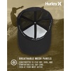 image:imageHurley Mens Baseball Cap  Laguna Icon Mesh Stretch Trucker Hat with Curved Brim  Lightweight Breathable Fitted Hats for MenAll Black