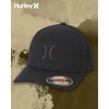 image:imageHurley Mens Baseball Cap  Laguna Icon Mesh Stretch Trucker Hat with Curved Brim  Lightweight Breathable Fitted Hats for MenAll Black