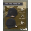 image:imageHurley Mens Baseball Cap  Laguna Icon Mesh Stretch Trucker Hat with Curved Brim  Lightweight Breathable Fitted Hats for MenAll Black