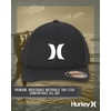image:imageHurley Mens Baseball Cap  Laguna Icon Mesh Stretch Trucker Hat with Curved Brim  Lightweight Breathable Fitted Hats for MenBlackWhite Logo