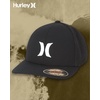 image:imageHurley Mens Baseball Cap  Laguna Icon Mesh Stretch Trucker Hat with Curved Brim  Lightweight Breathable Fitted Hats for MenBlackWhite Logo