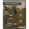 image:imageHurley Mens Baseball Cap  Laguna Icon Mesh Stretch Trucker Hat with Curved Brim  Lightweight Breathable Fitted Hats for MenCamo