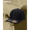 image:imageHurley Mens Baseball Cap  Lightweight Curved Bill H2O Dri Fitted Caps for MenBlack