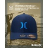 image:imageHurley Mens Baseball Cap  Lightweight Curved Bill H2O Dri Fitted Caps for MenBlue