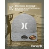 image:imageHurley Mens Baseball Cap  Lightweight Curved Bill H2O Dri Fitted Caps for MenDark Smoke Grey
