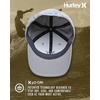 image:imageHurley Mens Baseball Cap  Lightweight Curved Bill H2O Dri Fitted Caps for MenGrey Heather
