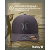 image:imageHurley Mens Baseball Cap  Lightweight Curved Bill H2O Dri Fitted Caps for MenStone
