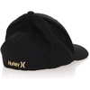 image:imageHurley Mens Baseball Cap  Moisture Wicking Curved Brim Flexfit Fitted Hats for Men with H2ODri Sweatband Sizes SXLBlackMelon Tint