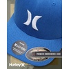 image:imageHurley Mens Baseball Cap  Moisture Wicking Curved Brim Flexfit Fitted Hats for Men with H2ODri Sweatband Sizes SXLBlue Beyond