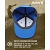 image:imageHurley Mens Baseball Cap  Moisture Wicking Curved Brim Flexfit Fitted Hats for Men with H2ODri Sweatband Sizes SXLBlue Beyond