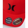 image:imageHurley Mens Baseball Cap  Moisture Wicking Curved Brim Flexfit Fitted Hats for Men with H2ODri Sweatband Sizes SXLChile Red