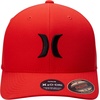image:imageHurley Mens Baseball Cap  Moisture Wicking Curved Brim Flexfit Fitted Hats for Men with H2ODri Sweatband Sizes SXLChile Red