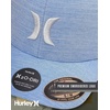 image:imageHurley Mens Baseball Cap  Moisture Wicking Curved Brim Flexfit Fitted Hats for Men with H2ODri Sweatband Sizes SXLPacific Blue