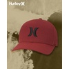 image:imageHurley Mens Baseball Cap  Moisture Wicking Curved Brim Flexfit Fitted Hats for Men with H2ODri Sweatband Sizes SXLRed