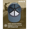 image:imageHurley Mens Baseball Cap  Moisture Wicking Curved Brim Flexfit Fitted Hats for Men with H2ODri Sweatband Sizes SXLSpruce Fog