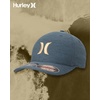 image:imageHurley Mens Baseball Cap  Moisture Wicking Curved Brim Flexfit Fitted Hats for Men with H2ODri Sweatband Sizes SXLSpruce Fog