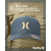 image:imageHurley Mens Baseball Cap  Moisture Wicking Curved Brim Flexfit Fitted Hats for Men with H2ODri Sweatband Sizes SXLSpruce Fog