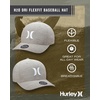 image:imageHurley Mens Baseball Cap  Moisture Wicking Curved Brim Flexfit Fitted Hats for Men with H2ODri Sweatband Sizes SXLWheat