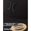 image:imageHurley Mens Caps  Del Mar Mesh Panel Baseball Cap Trucker Hat  Snap Back Hats for MenBlack