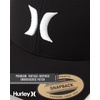 image:imageHurley Mens Caps  Del Mar Mesh Panel Baseball Cap Trucker Hat  Snap Back Hats for MenBlackWhite