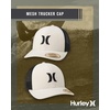 image:imageHurley Mens Caps  Del Mar Mesh Panel Baseball Cap Trucker Hat  Snap Back Hats for MenKhaki