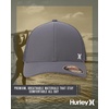 image:imageHurley Mens Caps  Mini Icon Mesh Panel Baseball Cap  Fitted Hats for MenDark Grey