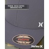image:imageHurley Mens Caps  Mini Icon Mesh Panel Baseball Cap  Fitted Hats for MenDark Grey