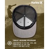 image:imageHurley Mens Caps  Mini Icon Mesh Panel Baseball Cap  Fitted Hats for MenGrey Heather