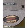 image:imageHurley Mens Caps  Mini Icon Mesh Panel Baseball Cap  Fitted Hats for MenGrey Heather