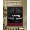 image:imageHurley Mens Caps  Mini Icon Mesh Panel Baseball Cap  Fitted Hats for MenRed