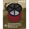 image:imageHurley Mens Caps  Mini Icon Mesh Panel Baseball Cap  Fitted Hats for MenRed