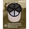 image:imageHurley Mens Caps  Mini Icon Mesh Panel Baseball Cap  Fitted Hats for MenWheat