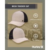 image:imageHurley Mens Caps  Mini Icon Mesh Panel Baseball Cap  Fitted Hats for MenWheat