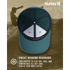 image:imageHurley Mens Hat  Curved Brim Stretch Fitted CapAurora Green