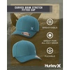 image:imageHurley Mens Hat  Curved Brim Stretch Fitted CapAurora Green