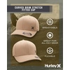 image:imageHurley Mens Hat  Curved Brim Stretch Fitted CapKhaki