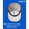 image:imageHurley Mens Hat  Curved Brim Stretch Fitted CapLight Grey
