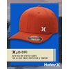 image:imageHurley Mens Hat  Curved Brim Stretch Fitted CapMagic Ember