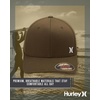 image:imageHurley Mens Hat  Curved Brim Stretch Fitted CapOlive