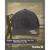 image:imageHurley Mens Hat  Oceanside Flex Fitted Trucker HatBlack