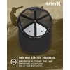image:imageHurley Mens Hat  Oceanside Flex Fitted Trucker HatBlack