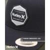 image:imageHurley Mens Hat  Oceanside Flex Fitted Trucker HatBlackGrey