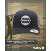 image:imageHurley Mens Hat  Oceanside Flex Fitted Trucker HatBlackGrey