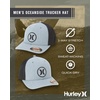 image:imageHurley Mens Hat  Oceanside Flex Fitted Trucker HatGrey Heather
