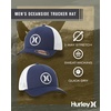 image:imageHurley Mens Hat  Oceanside Flex Fitted Trucker HatMystic Navy