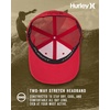 image:imageHurley Mens Hat  Oceanside Flex Fitted Trucker HatTeam Red