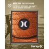 image:imageHurley Mens Straw Hat  Weekender Natural Straw Hat with Medium Brim and Chin Strap  Beach Fishing Sun Hats for MenBrown