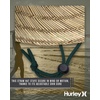 image:imageHurley Mens Straw Hat  Weekender Natural Straw Hat with Medium Brim and Chin Strap  Beach Fishing Sun Hats for MenNeptune Green