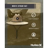 image:imageHurley Mens Straw Hat  Weekender Natural Straw Hat with Medium Brim and Chin Strap  Beach Fishing Sun Hats for MenNeptune Green