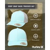 image:imageHurley Mens Trucker Hat  Corp Snap Back Comfortable Curved Bill with Adjustable Snap Closure  Trucker Hats for MenTopaz Mist